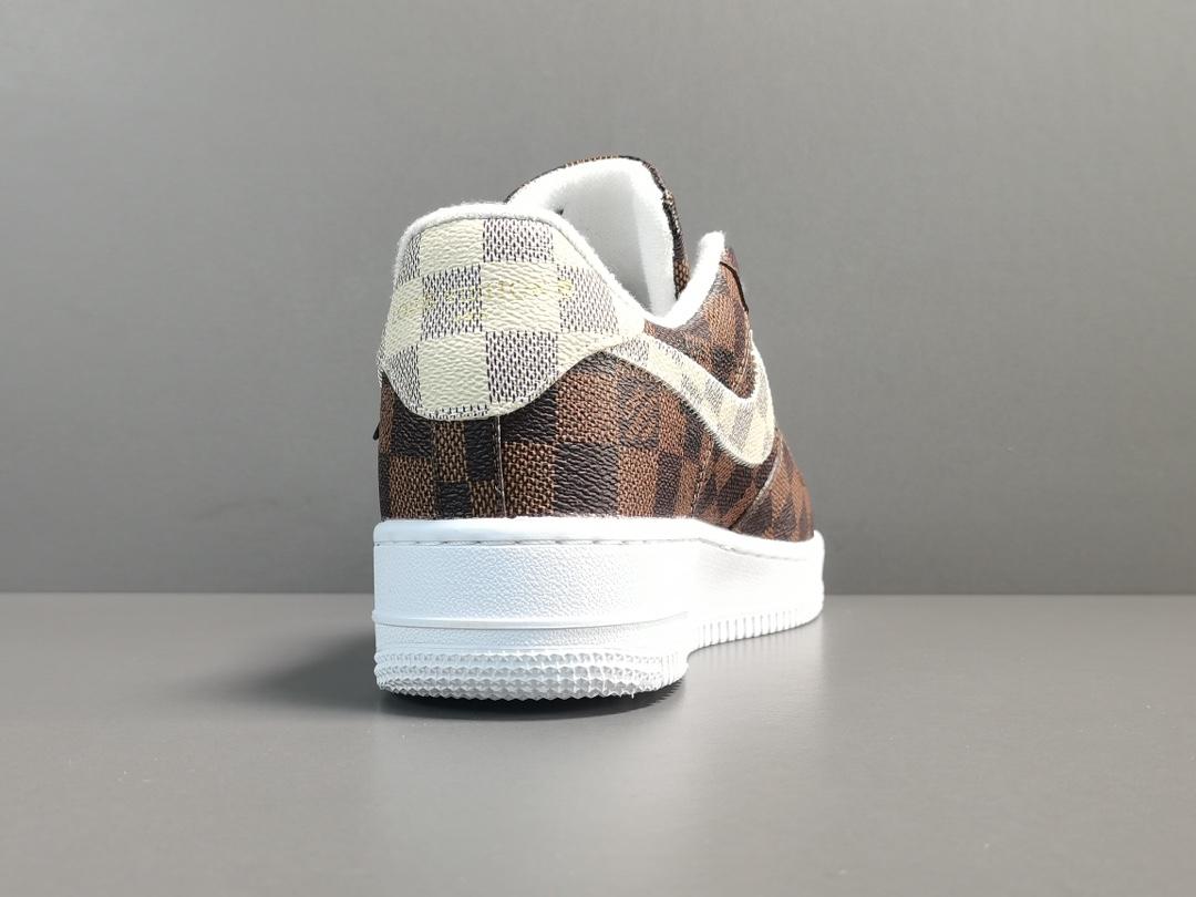 LOUlS VUlTTON X      Air Force 1 fashion casual shoes 3