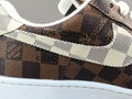 LOUlS VUlTTON X NiKe Air Force 1 fashion casual shoes