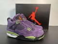 2022 new Air Jordan AJ4 Retro"Canyon Purple" Suede Clown men shoes women shoes 1