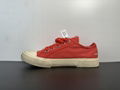            vintage canvas white red low top size 35-44 plus one size larger 14