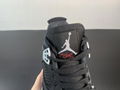 Air Jordan Retro "Olive Canvas" AJ4 Joe 4 Black grey Denim 13