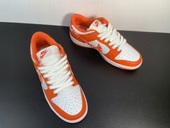 new top      shoes Dunk Low "Orange Paisley" white Orange cashew flower