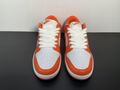 new top nike shoes Dunk Low "Orange Paisley" white Orange cashew flower