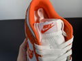 new top nike shoes Dunk Low "Orange Paisley" white Orange cashew flower