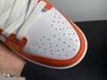 new top nike shoes Dunk Low "Orange Paisley" white Orange cashew flower