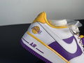 NIke Air Force 1 '07 Low "Purple gold Lakers NBA 75th Anniversary Limited" Air F