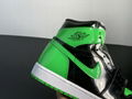 Aj1 black green patent leather 36-47.5 aj shoes nike shoes