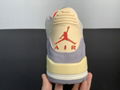 2022 og AJ SHOES Air Jordan 3 "Muslin" rice white shipping SPORT SHOES