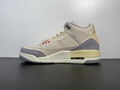 2022 og AJ SHOES Air Jordan 3 "Muslin" rice white shipping SPORT SHOES