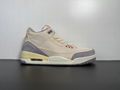 2022 og AJ SHOES Air Jordan 3 "Muslin" rice white shipping SPORT SHOES