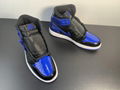 2022 AJ shoes AJ 1 Mirror black blue full code shipment number, 555088-404