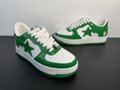 2022 BAPE SHOES Bape white and green shoes 40-45 pure original quality 1