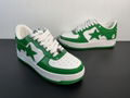 2022 BAPE SHOES Bape white and green shoes 40-45 pure original quality