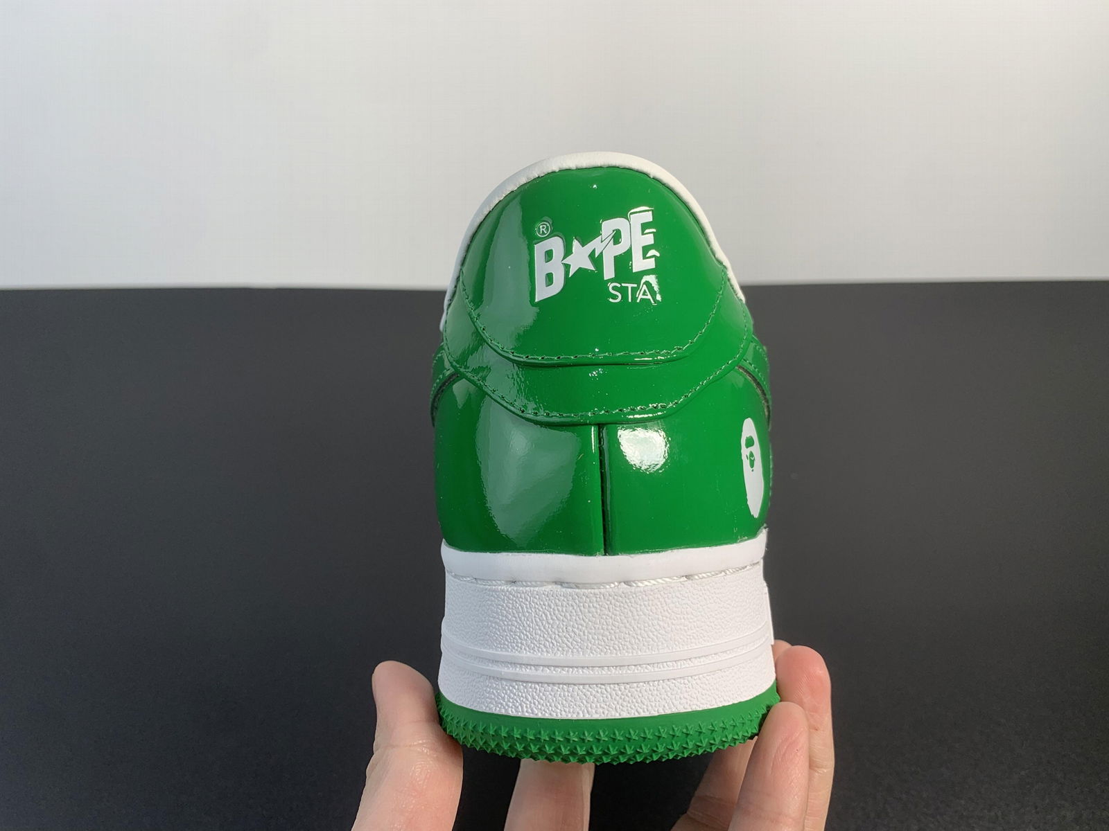 2022 BAPE SHOES Bape white and green shoes 40-45 pure original quality 3