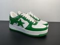 2022 BAPE SHOES Bape white and green shoes 40-45 pure original quality 8