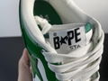 2022 BAPE SHOES Bape white and green shoes 40-45 pure original quality