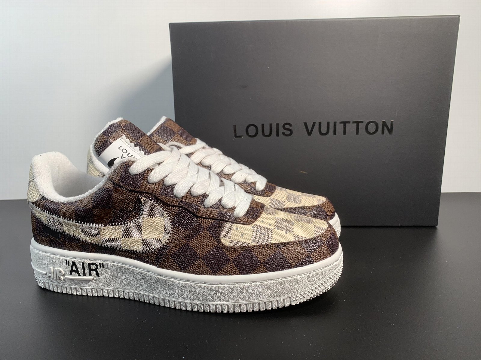 2022      shoes sport shoes NK Air Force 1 Low checkerboard