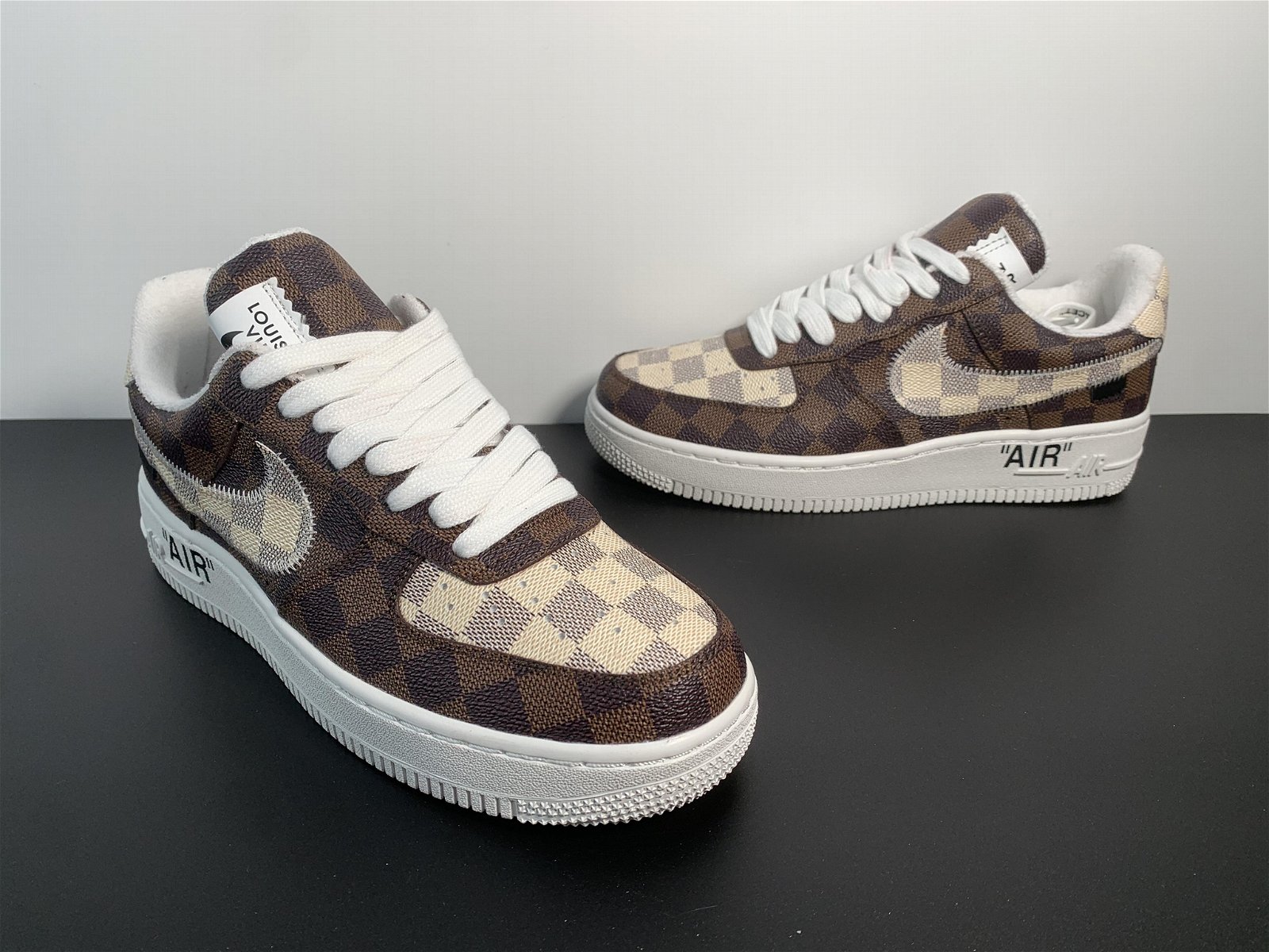 2022      shoes sport shoes NK Air Force 1 Low checkerboard 3