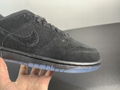 2022 new      Dunk Low Sp X UNDFTD all black sport shoes 10