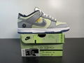 2022      Union LA X      Dunk Low Grey and green stitching joint casual board s 13