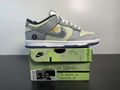 2022 NIKE Union LA X Nike Dunk Low Grey and green stitching joint casual board s