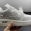 Louis Vuitton X NK Air Force co-branded Air Force One Low-top casual sports shoe