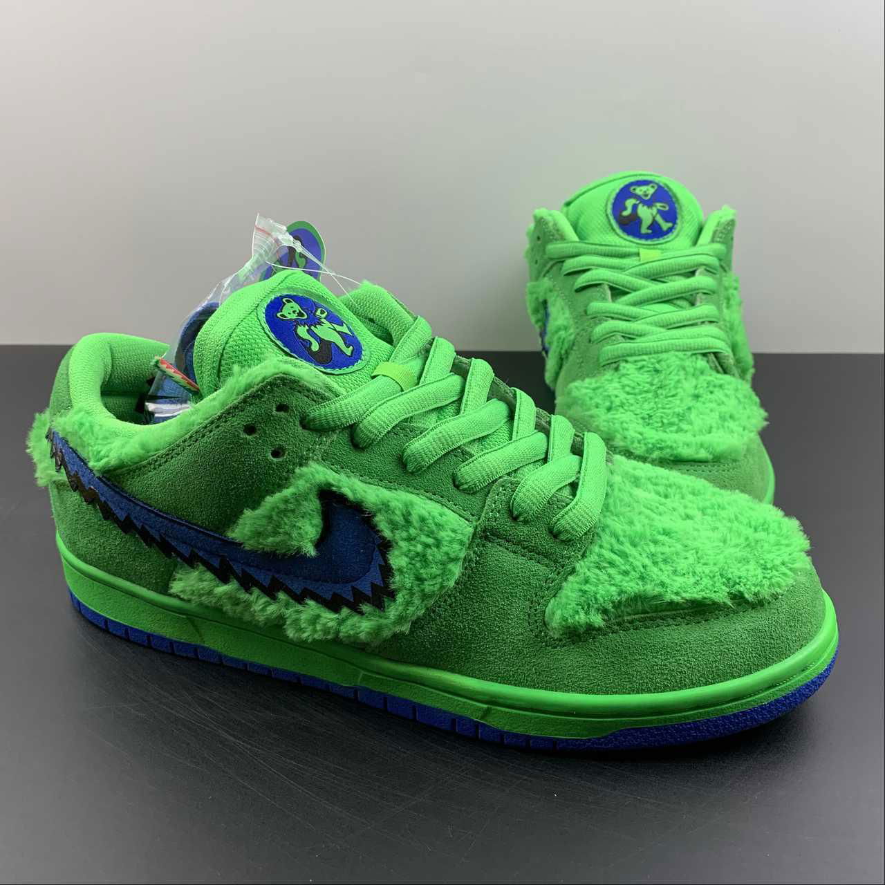 2022      SB Dunk Low PRO QS GREEN SPARK/SOAR top casual board shoes CJ5378-300 