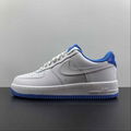 NIKE AIR FORCE 1  WHITE BLUE low-top casual  shoes DR9867-101   