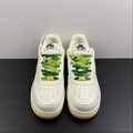      AIR FORCE 1 BEIGE /YELLOW GREEN Low top casual shoe NA2022-006 10