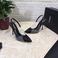 2022 new YSL heel shoes Yves Saint Laurent Slingback YSL 34-43