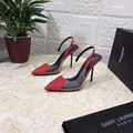 2022 new YSL heel shoes Yves Saint Laurent Slingback YSL 34-43