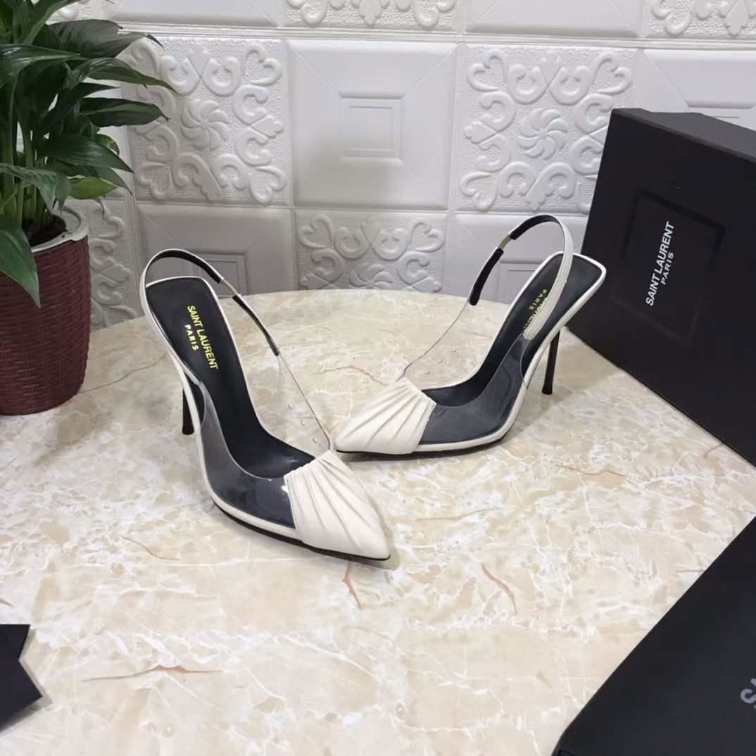 2022 new     heel shoes Yves Saint Laurent Slingback     34-43 4
