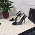 2022 new YSL heel shoes Yves Saint Laurent Slingback YSL 34-43