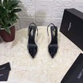 2022 new YSL heel shoes Yves Saint Laurent Slingback YSL 34-43