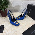 2022 new top YSL high heel shoes Yves Saint Laurent Slingback YSL 34-43