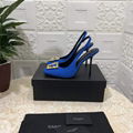 2022 new top YSL high heel shoes Yves Saint Laurent Slingback YSL 34-43