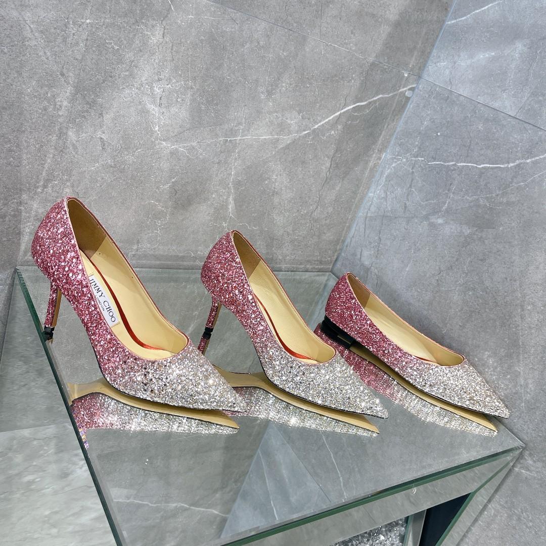 2022 new             shoes  Bridal Pumps shoes Cheap Crystal Wedding Shoes Pumps 17