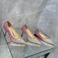 2022 new             shoes  Bridal Pumps shoes Cheap Crystal Wedding Shoes Pumps 17