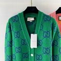 New double G pattern cardigan sweater completely no resistance is too beautiful 