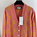 New double G pattern cardigan sweater completely no resistance is too beautiful 