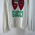 Gucc* Knit sweater fitted version design breathable and comfortable upper body s