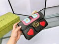 2022 hot handbags Luxury women bags Women wallet ladies walletHeart chain bag   1