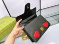 2022 hot handbags Luxury women bags Women wallet ladies walletHeart chain bag   7