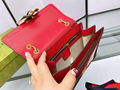 2022 women Bags shoulderbags Queen Margaret the Bee bag strips leather bag 9