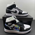 AIR JORDAN 1 MID AJ1 JORDAN 1 generation Middle help basketball shoes DR9495-001