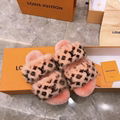 2022 LV winter  new mink slippers for women 35-40 size 4 color optional