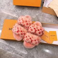 2022 LV winter  new mink slippers for women 35-40 size 4 color optional