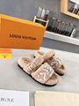 2022 lv slipper shoes LV winter new slippers for women 35-40 size 4 color option