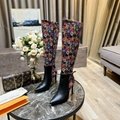 LV2022 winter new boots women's shoes heel high 10cm 35-41 size (34.42 custom do 6