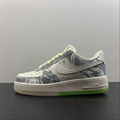 2022 nike Corporate class lv AIR FORCE1 low-top casual board shoes CW1888-716